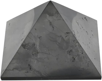 Shop LC Home Decor Keralan Polished Black Karelian Shungite Pyramid Pain Relief Meditation Anxiety 3in Gifts