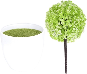 Faux Plants Indoor Plant Pots Indoor Bonsai Pot Mini Artificial Succulent Plants Flower Pots Topiary Outdoor Home Decoration Indoor House Plants Boxwood Potted Flower