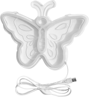 1 Set Butterfly Led Light Pendent Lights Pendant Chandelier Led Butterfly Light Colorful Hanging Light Dinner Table Decor Mood Light Neon Decorative Lights Wall Decor 3D