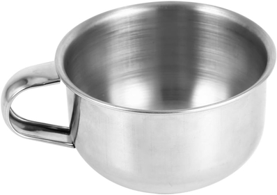 Stainless Steel Shaving Soap Bowl, Shaving Mug for Shave Cream and Soap, Metal Shaving Soap Mug Bowl Cup Shaver Razor Cleansing Foam Tool For Man