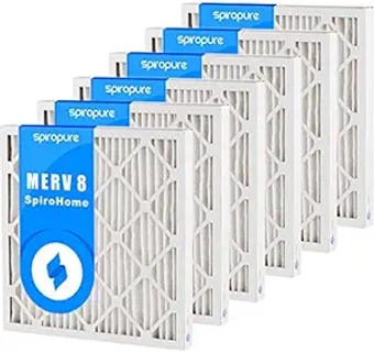 20X20X2 MERV 8 Pleated Air Filters - Made in USA (6 Pack)