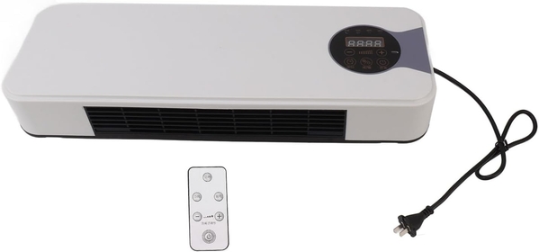 Air Conditioners, Electric Space Heater Wall Mounted Air Conditioner Heater with Remote Control Portable Mini Cooling and Heating Machine Space Heaters for Bedroom Bathroom (#1)