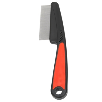 Lice Comb Metal, Nit Comb Extra Fine Stainless Steel Dust Comb Flea Comb for Babies Children Adults Dogs Cats Effective Against Fleas Lice
