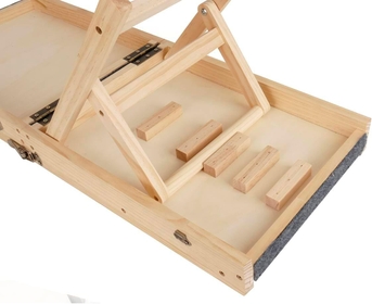 Dog Ramp Wooden Folding Portable Pet Ramp with Non-Slip Traction Mat,Portable Ramp with Handle High Traction Adjustable Heights
