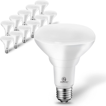 Energetic 12-Pack BR30 LED Recessed Light Bulb, 11W=75W, 2700K Soft White, 900LM, Dimmable Ceiling Flood Light Bulb for Cans, CRI85+, UL Listed