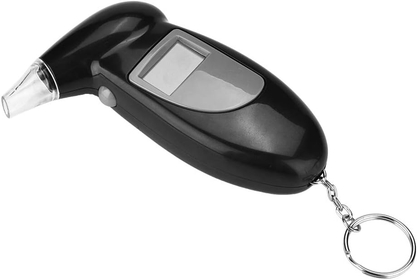 Breathalyser, LCD Screen Professional Alcohol Breath Tester Analyzer Breathalyser,100% Lie Detector alcohol tester keychain Breathalyser No Backlight Devicelcd for breath