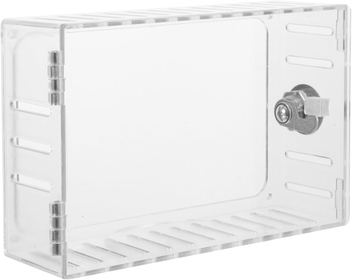 Box Box (with Key) Thermostat Housing Thermostat Enclosure Universal Thermostat Guard Thermostat Key Lock In-wall Shield Wall Cover Thermostat Cover Acrylic