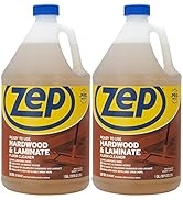 Zep Industrial Hardwood and Laminate Floor Cleaner - 1 Gallon (Pack of 2) ECZUHLF1282 - Removes S...