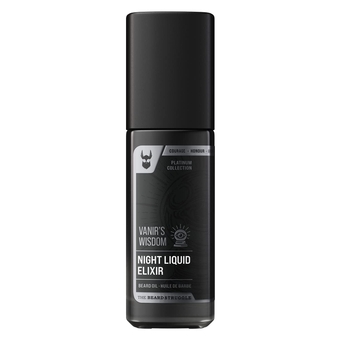 Night Liquid Elixir  Oil - Platinum Collection - Vanir's Wisdom (1 Fl oz) -  Oil for Men - Natural Blend for Softens, Moisturizing, & Healthier  Growth