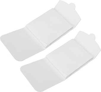 2 X 50PCS Lint Removing Sheets, 3.35 X 2.83in Travel Size Dog Cat Hair Remover Sheets for Fiber Dust Removal, Mini Pet Hair Removal for Furniture, Carseats, Clothes Etc