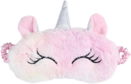 Eye Mask for Sleeping,Plush Anime Sleeping Mask Eye Cover Cute Animal Sleep Eye Masks Colorful Winter Eye Blindfolds Travel Rest Eyepatch Sleep Aid Sleep Mask (Size : 1PC Gradient Purple)