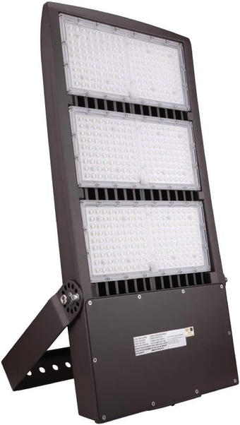 LEDMyplace 450W LED Flood Lights, Outdoor Security Light, Exterior Floodlight Fixture, 5700K Cool White, 60750 Lumens, 100-277V, Replacement of 1575W, IP65 Rating Spot Light for Stadium