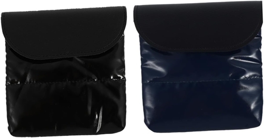 2pcs Storage Bag Cute Cosmetic Bag Cute Makeup Bag Tampon Purse Sanitary Pad Bag Canvas Wallet Toilet Bag Change Bag Napkin Bag Canvas Cosmetic Bag Purses Down Travel Pads Outdoor