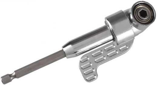 Angled Screwdriver- 105 Degree Right Angle Driver Angle Extension Hex Drill Bit Screwdriver Socket Holder Adaptor Power Screwdriver Drill Attachment