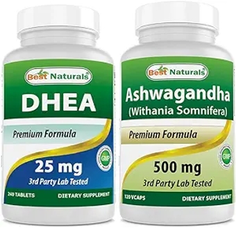 Dhea 25mg & Ashwagandha Extract 500 Mg