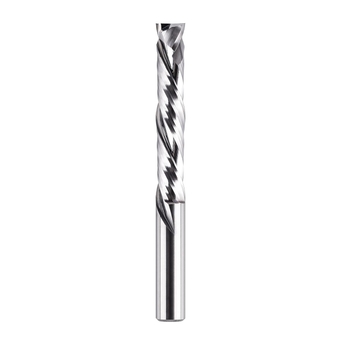 Compression Spiral Router Bit 1/2 Inch Shank 3 Inch Cutting Length Extra Long UP&Down CNC Router Bits for Woodworking Milling Slot Mortise