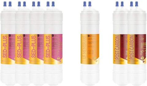 7EA Premium Compatible Replacement Water Filter Set for SK Magic : WPU-8235C/WPU-8250C/WPU-8280C - 1 micron