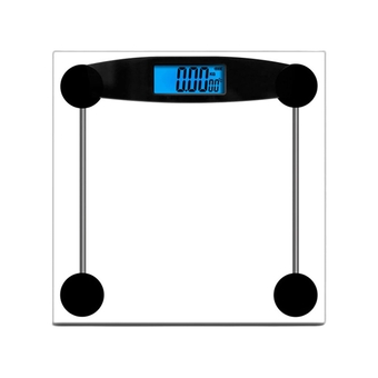 Scales Digital Body Weight Bathroom Scales 180 Kg, Large 11-inch Hard Glass Top