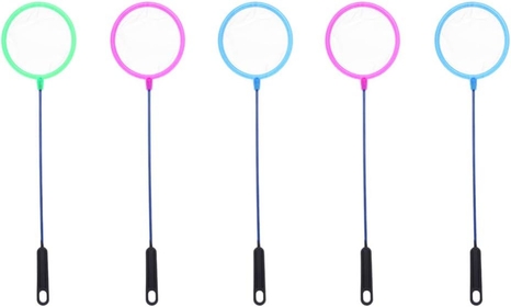 Balacoo 5pcs Fishing Net Aquarium Net Handle Handheld Tool Fishing Gadgets Kids Beach Nets Small Fish Net Aquarium Fish Net Aquarium Accessories Fish Nets Small Net Dip Net Bait Betta Fish