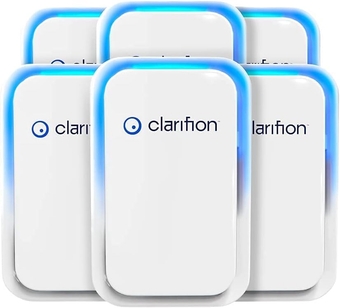 - Air Ionizers for Home (6 Pack), Negative Ion Filtration System, Quiet Air Freshener for Bedroom, Office, Kitchen, Portable Air Filter Odor, Smoke Dust, Pets, Eliminator, Mini Air Cleaner