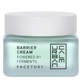 Urban Calm Barrier Cream Moisturizer with Hyaluronic Acid - Face Lotion with Fermented Honeybush - Hydrating Rich Water Gel for Dry, Oily & Sensitive Skin