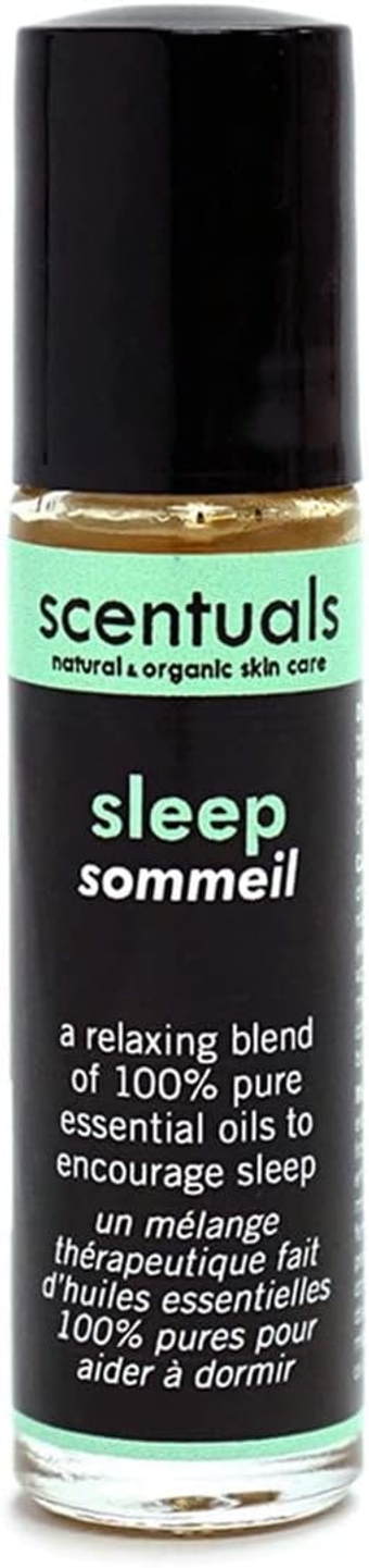 Essential Oil Blend Roll On Sleep: Ylang Ylang, Lavender Oil Jasmin Essential Oils for Relaxation, 100% Pure, Calming Effects & Promotes Relaxation, Aromatherapy, Anti Stress Oil (9 ml | 0.3 oz)