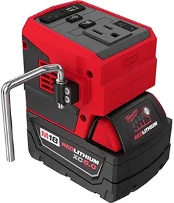 2846-50 M18 TOP-OFF 175-Watt Cordless Power Supply Inverter with M18 REDLITHIUM XC 5 Ah Lithium-Ion Battery