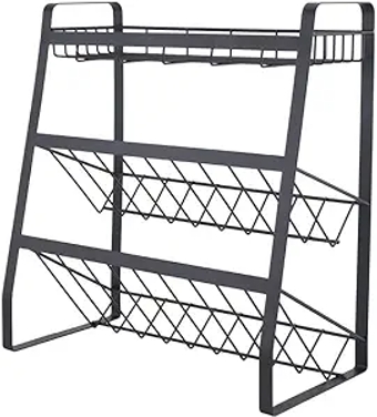 Leak Proof Soup Container Storage Bedroom For Bathroom 3 Countertop Bathroom Organizer Rack Organization Organizer Kitchen Tier Counter And Offices Food Storage Wrap Dock Dual Storage Kitchen Solution