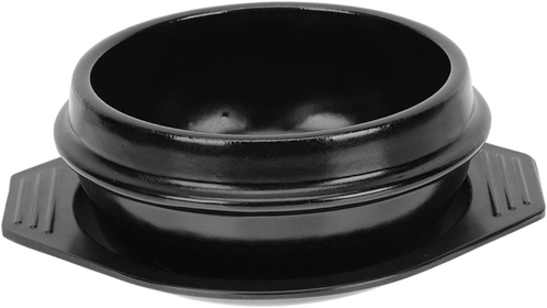 Korean Pot 1 Set Stone Pot Straw Bowls for Kids Stew Pot Cookware Ceramic Casserole Dish with Lid Korean Ttukbaegi Bowl Braising Pan with Lid Clay Stone Bowl Hot Pot Ceramics