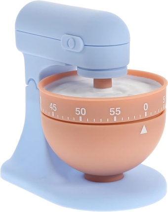 Kids Clock Hand Mixer Electric Household Time Reminder, Mechanical Timer, Boiling Egg Timer, Baking Time Reminder Handheld Mixer Kitchen Timer