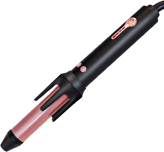 Automatic Hair Curler for Long Hair Auto Rotating Curling Iron Spin Curling Wand with 4 Temps 1" Large Rotating Barrel, Ceramic Rotating Hair Curler with Dual Voltage, Auto Shut-Off for Hair Styling