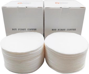 Gemini Filters Paper For Coffee Press and Espresso Coffee Maker - Replacement Part Compatible with Aeropress Original and Aeropress Go (2 Pack, 800 Filters)