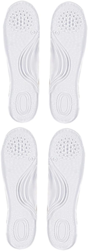 2 Pairs Shoe Pads for High Heels Insoles for Heels Insoles for High Heels High Heel Gel Insoles Shoes Gel Pad Cushion Shoes Gel Pads Insole High Heel Insoles Washable Men and Women