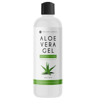Aloe Vera Gel for Face and Skin (8 oz) Pure Aloe Vera Gel for Hair Growth. Aloe Gel Great for Sunburn Relief, Burns, Dry Scalp Moisturizer. Made from Organic Aloe Vera Plant