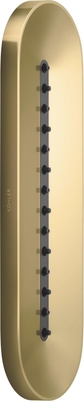 Vibrant Brushed Moderne Brass