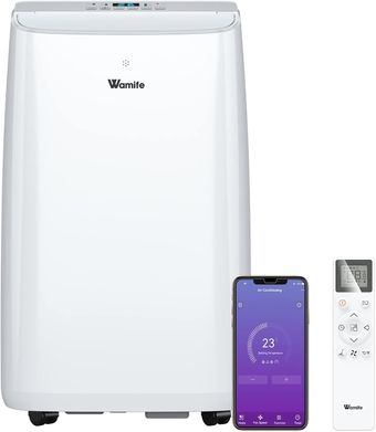 12000 BTU Portable Air Conditioner, Smart Indoor Air Conditioner Voice Control with Alexa & Google Home, Cools Up to 700 Sq.Ft. Portable AC Unit with Remote Control, Window Kit