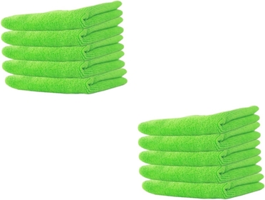 10 Pcs Microfiber Hair Towels Oil Dish Cloth Dish Towel Kitchen Hand Towels Kitchen Towels Oil Cleaning Towel Kitchen Wipes Small Dish Cloths Take a Bath Cleaning Supplies