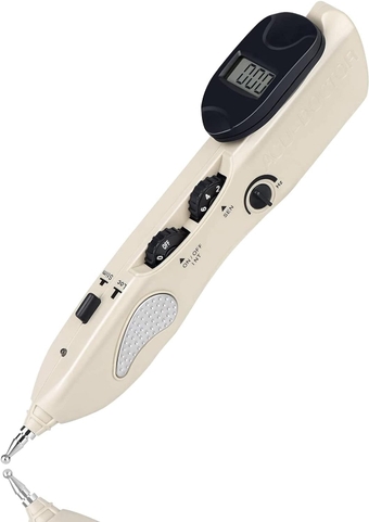 Electronic Acupuncture Pen, Meridians Massage Pen Electric, Variable Pain Reduce Tighten Skin Relax Muscles Acupuncture Pen Alternative Medicine