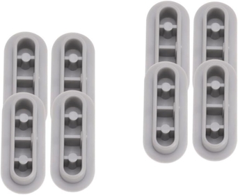 8 Pcs Bathroom Items Bath Room Assecories Toilet Seat Cushioning Pads Antislip Gasket Toilet Rubber Buffers Toilet Bumpers for Bidet Toilet Seat Spacer Toilet Seat Lifter Mute