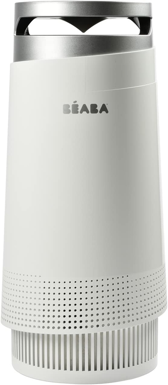 BEABA Nursery Air Purifier, Air Purifiers for Baby, Air Filter, HEPA Filter, Odor Eliminator, Removes Smoke, Dust, & Pet Dander, with Baby Night Light