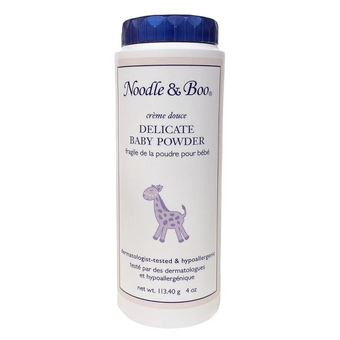 &  Delicate Baby Powder with Pure Cornstarch and Aloe, Talc Free