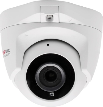 【Small Size】 5MP IP POE Camera Outdoor Indoor with Human&Motion Detection, Turret Surveillance Camera with Audio, 108° Wide Angle, IP66 Waterproof, 98ft IR Night Vision, White (U Series)