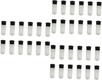 36 Pcs Seasoning Bottles Pepper Shakers Removable Lid Cruet Home Use Seasoning Bottle Containers Salt Shakers for Kitchen Salt Bottle Spice Storage With Cover Dispensing re-usable