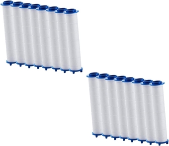 16 Pcs shower head filter PP cotton filter hand shower filter home water filter bath tub filter Bath Filter Household Sprinkler Filter Replaceable Water Filter Shower Accessory