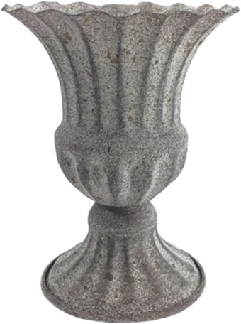 Flower Vase Desktop Vase 2 PCS Vintage Metal Flower Vase Farmhouse Pot for Fresh Dried Floral Arrangements Table Centerpiece Rustic Home Decor Vase for Decor