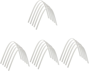24 Pcs Door and Window Seal Window Weatherstripping Door Draft Guard Shower Glass Gaps Strip Window Insulation Duct Tape Waterproof Foam Weather Stripping Car Door PVC Air White