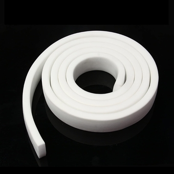 AMIMI Foaming Rubber Sponge Seal Strip Square Bar Roll Stripping, Gasket for Cars Speakers, Length 1m,Thickness 10mm,Width,White,30mm