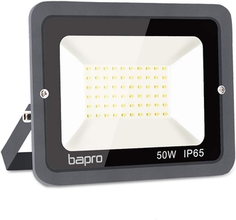 50W LED Flood Light, 5000LM 6000K Daylight White Outdoor Security Lights IP65 Waterproof Super Bright LED Work Light for Yard, Garden, Porch, Basketball Court, Stadium