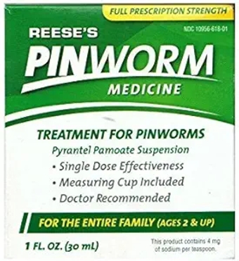 Reese's Pinworm Medicine 1 OZ (Pack of 2)