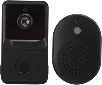 Z20 Smart Video Doorbell, 480P 2.4G WiFi Smart Wireless Home Monitoring Intercom Doorbell, Two Way Talk 100 Degree Night Surveillance Doorbell, 800mah Rechargeable.